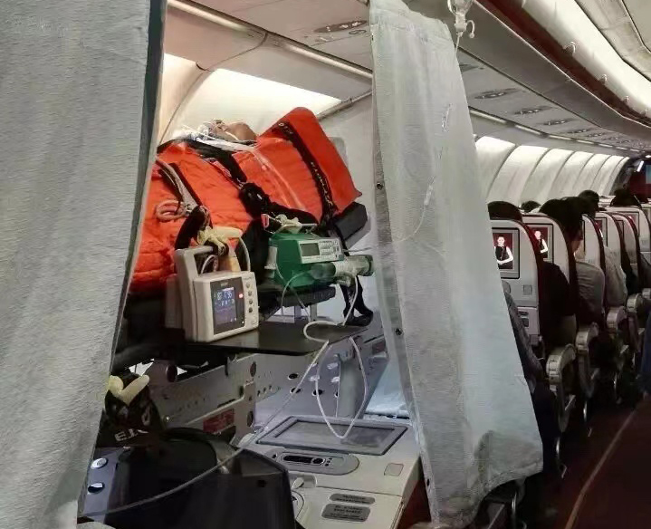 肇庆跨国医疗包机、航空担架
